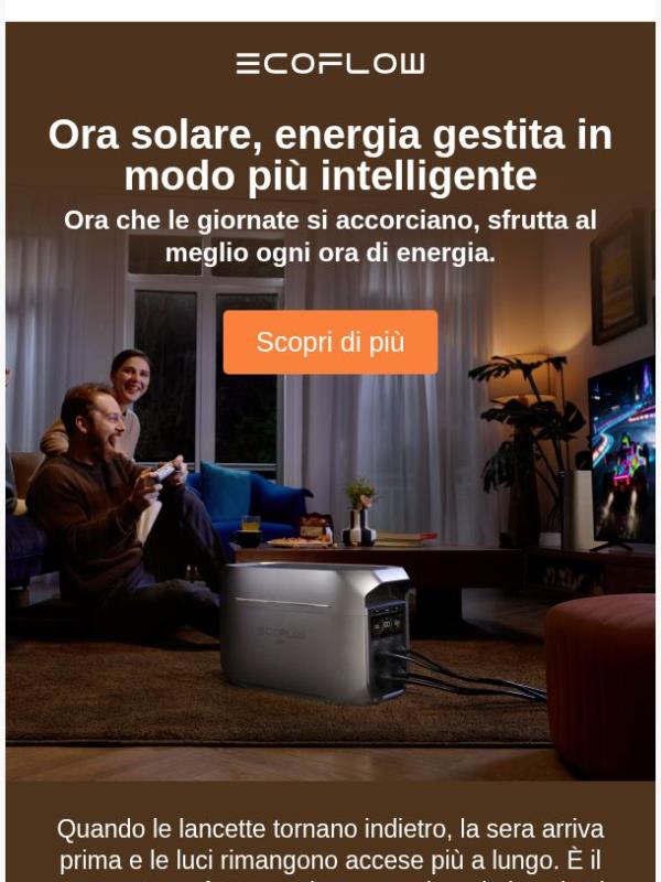 🌅Torna l'ora solare. La tua energia è pronta?