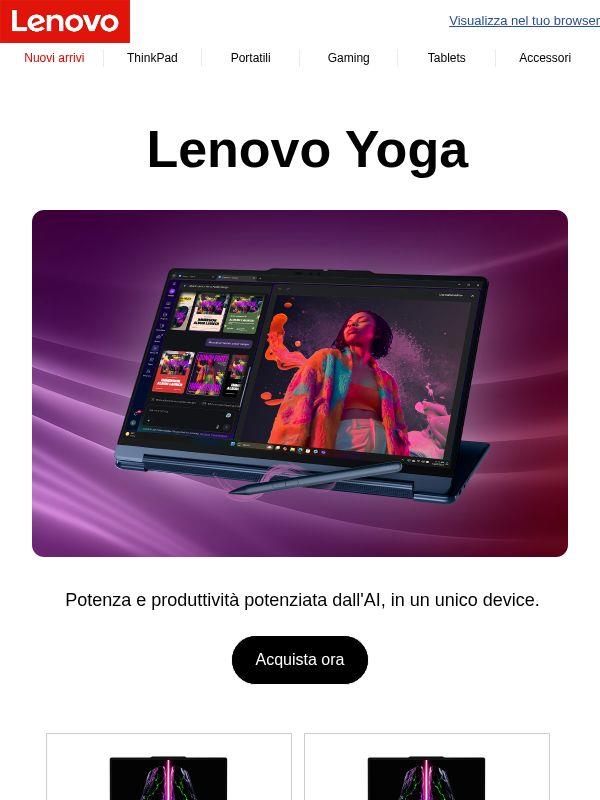 Lenovo Yoga - NVIDIA RTX Spark™