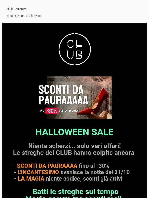 Dolcetto o Sconto? (Fino a -30%) 🎃
