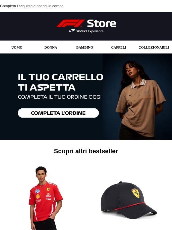 Ottime notizie: il tuo carrello è ancora qui!