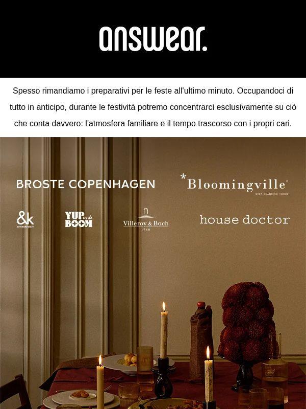 Collezioni Home: Entra nello spirito natalizio prima che inizi la corsa agli acquisti di dicembre.