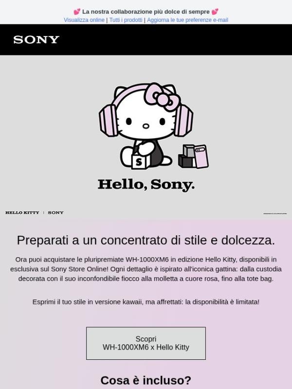 EDIZIONE LIMITATA: WH-1000XM6 x Hello Kitty