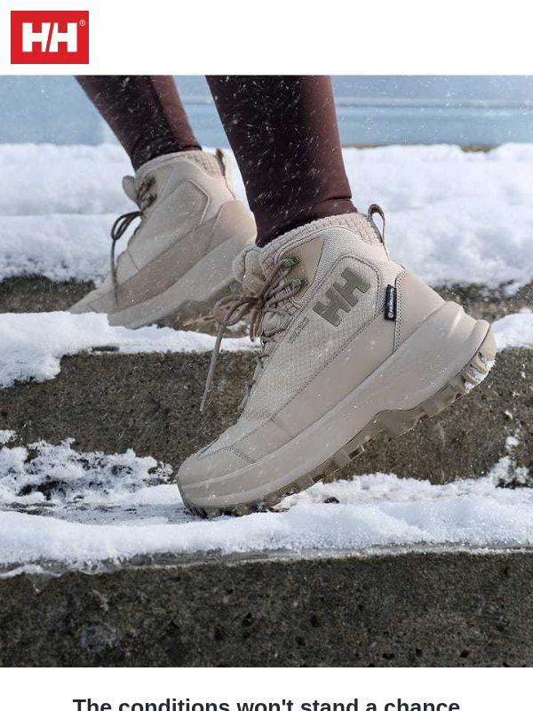 Dry feet all fall and winter? Yes, please!