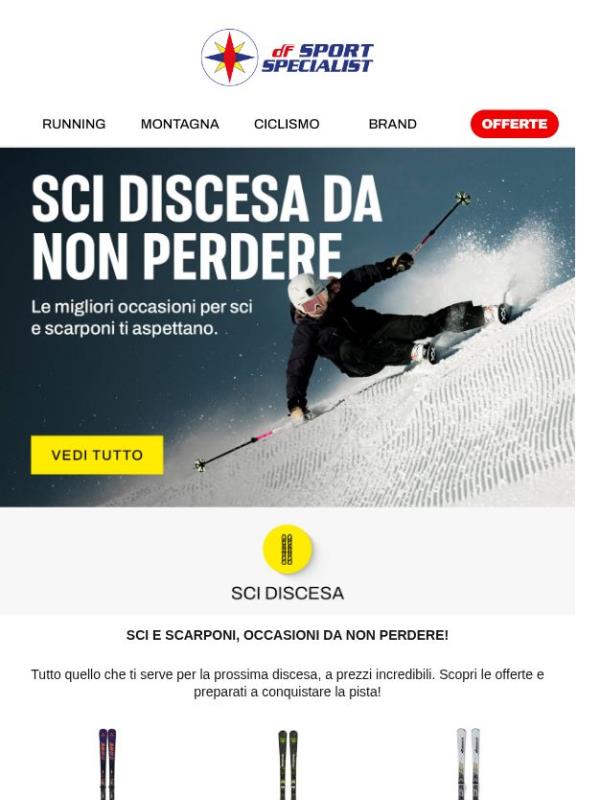 Il tuo prossimo sci ti aspetta!