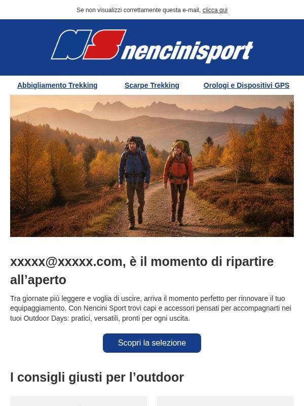 Outdoor Days: la tua prossima avventura