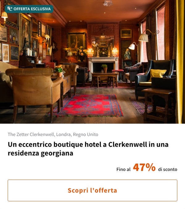 Un eccentrico boutique hotel a Clerkenwell in una residenza georgiana