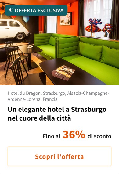 Un elegante hotel a Strasburgo nel cuore della città