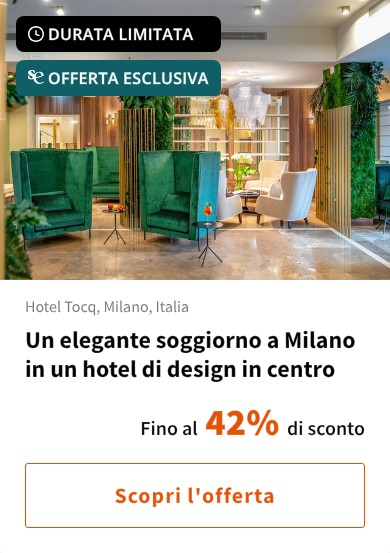 Un elegante soggiorno a Milano in un hotel di design in centro