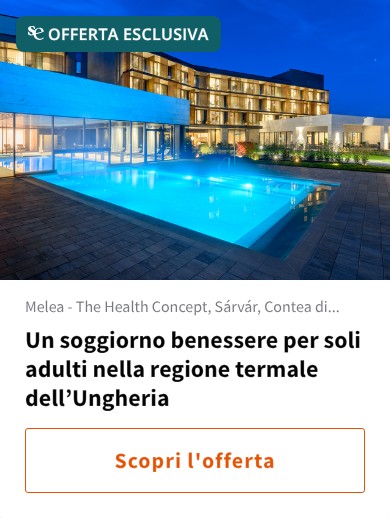 Un soggiorno benessere per soli adulti nella regione termale dell%27Ungheria