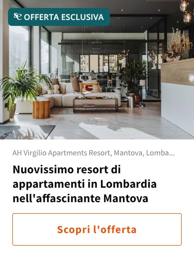 Nuovissimo resort di appartamenti in Lombardia nell'affascinante Mantova