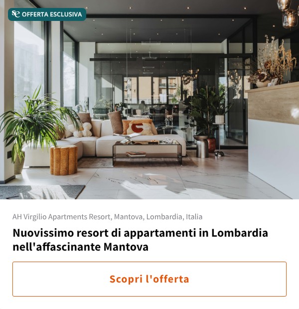 Nuovissimo resort di appartamenti in Lombardia nell'affascinante Mantova
