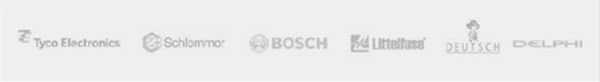 Tyco Electronics, Schlemmer, Bosch, Littelfuse, Deutsch, Delphi