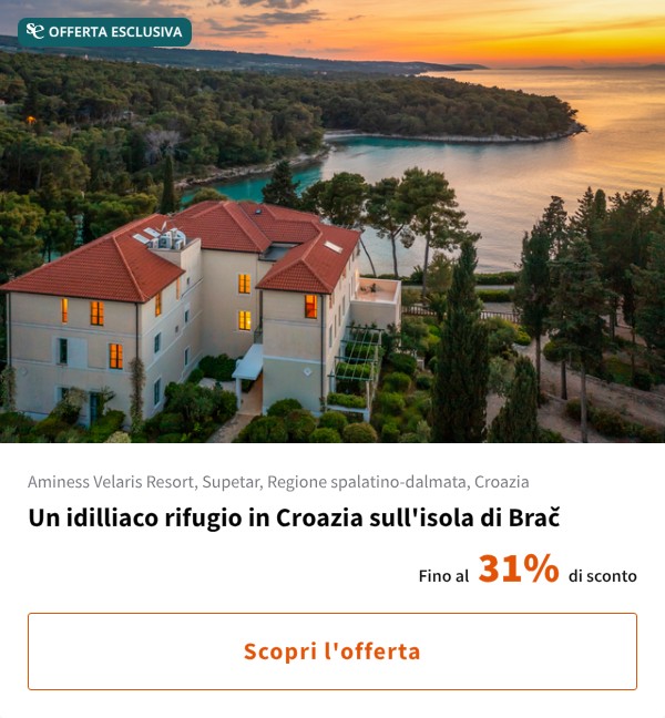Un idilliaco rifugio in Croazia sull'isola di Brač