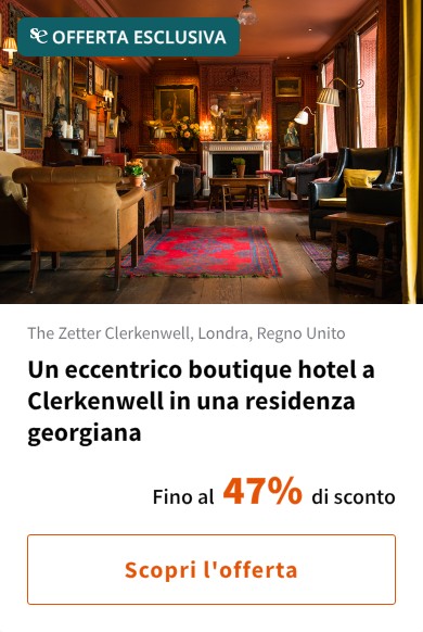 Un eccentrico boutique hotel a Clerkenwell in una residenza georgiana