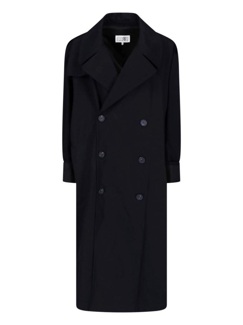 MM6 Maison Margiela - Trench in twill di cotone
