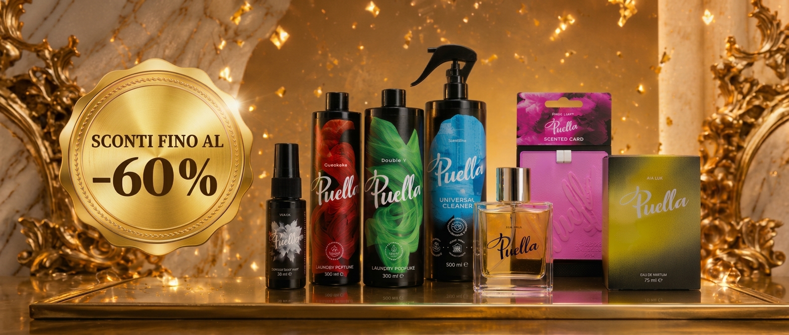 Puella Golden Days – sconti fino al −60 %