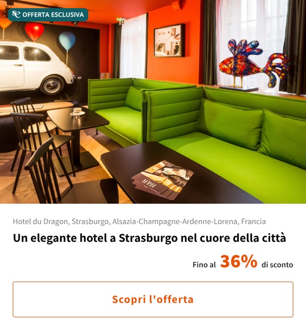 Un elegante hotel a Strasburgo nel cuore della città