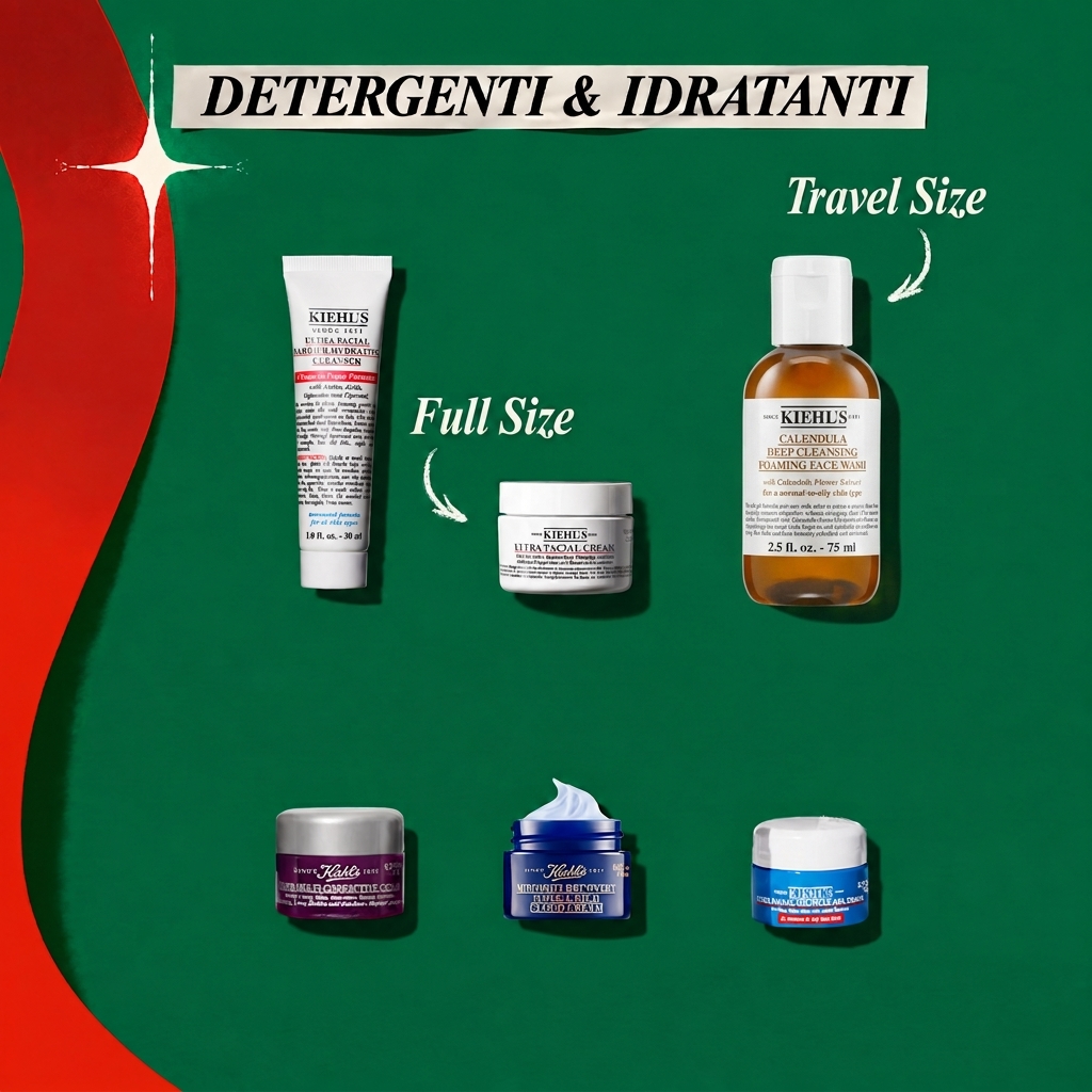 Calendario Avvento Kiehl's 2026 prodotti detergenti e idratanti presenti