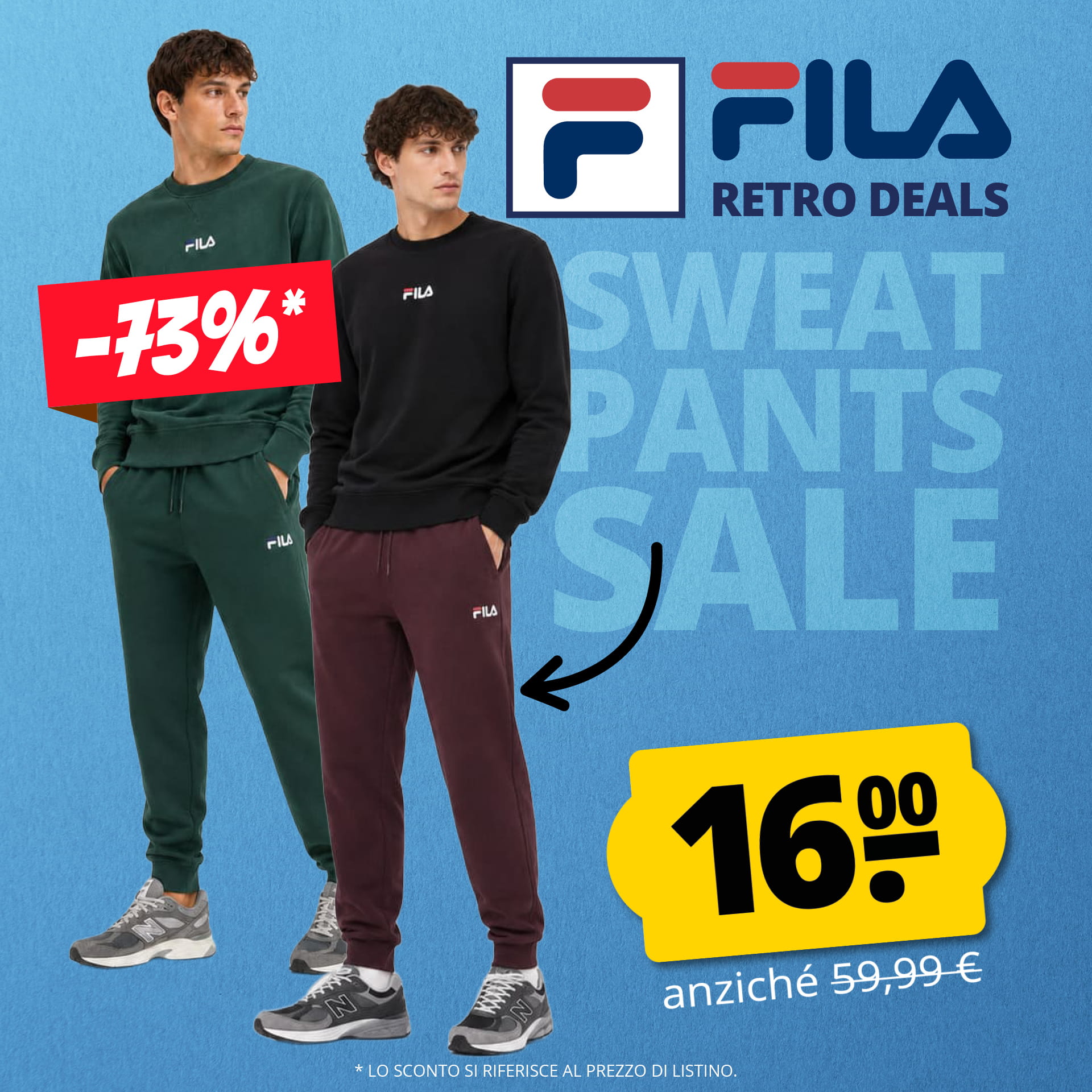 Pantaloni da tuta da uomo FILA