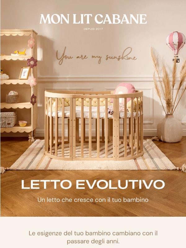 Cresce, e il suo letto con lui 🌱