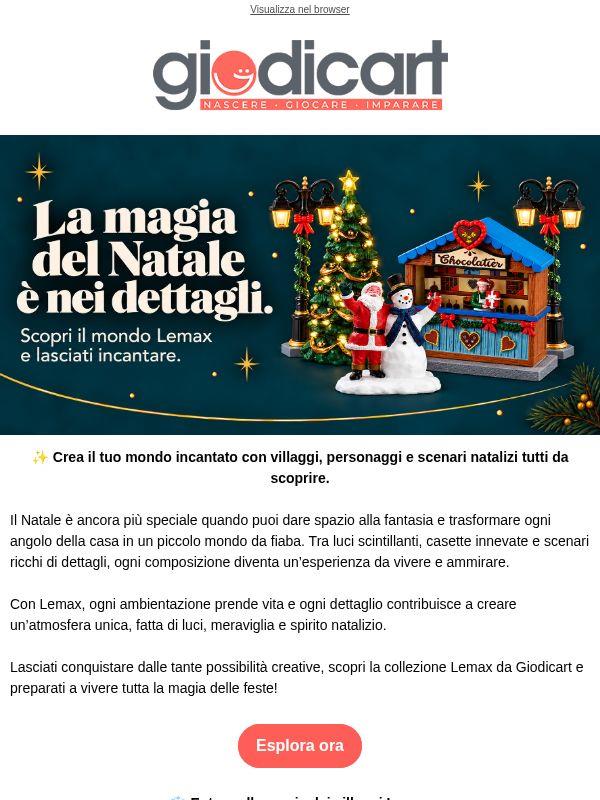 ✨ Entra nel magico mondo di Lemax!