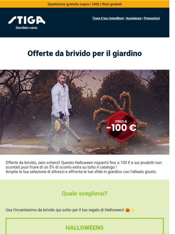 🎃 La promo di Halloween è arrivata!