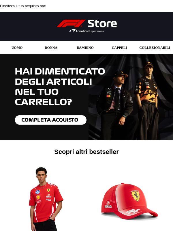 Il tuo carrello ti aspetta!