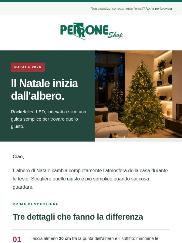 Il Natale è arrivato su PerroneShop 🎄