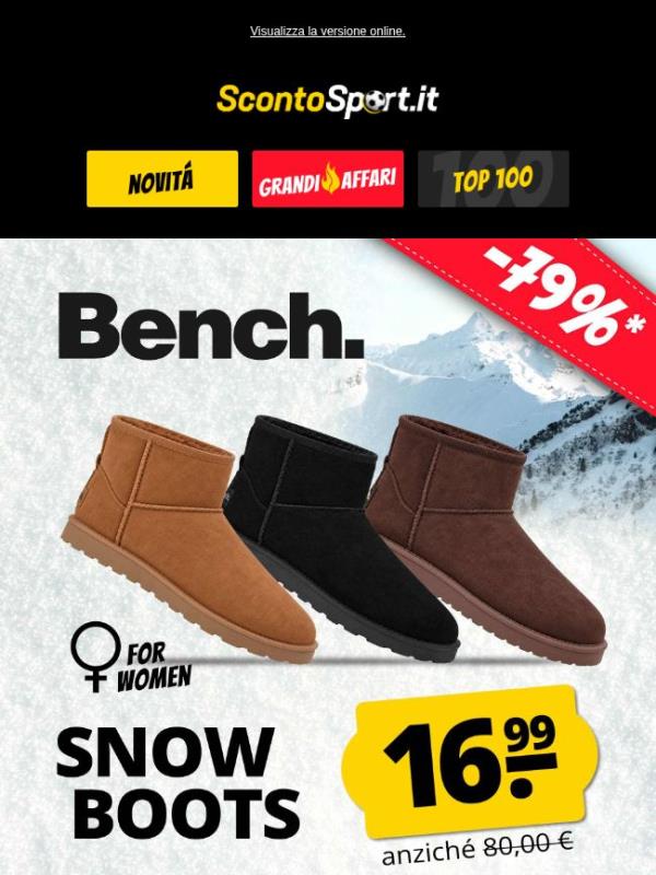 2 Top Deals di oggi: Bench Snow Boots & camicie Ben Sherman 🤩