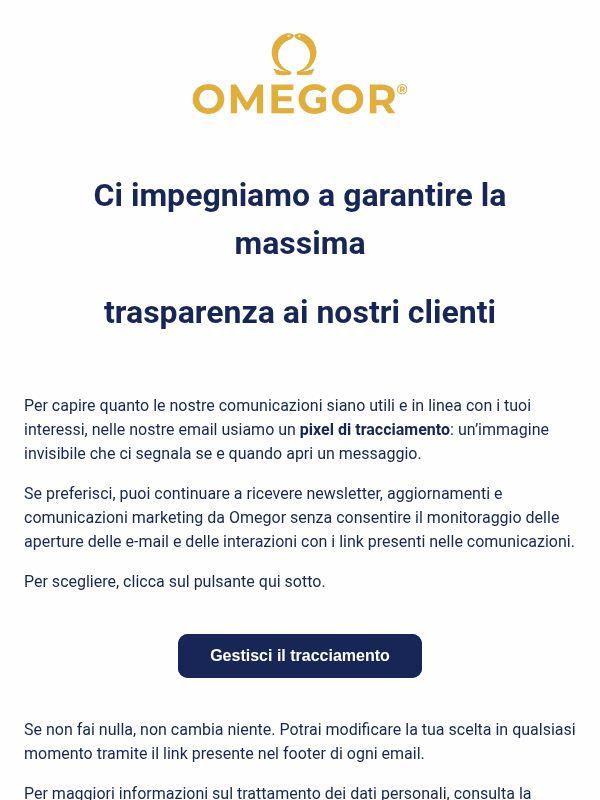 Un aggiornamento sulle tue preferenze privacy