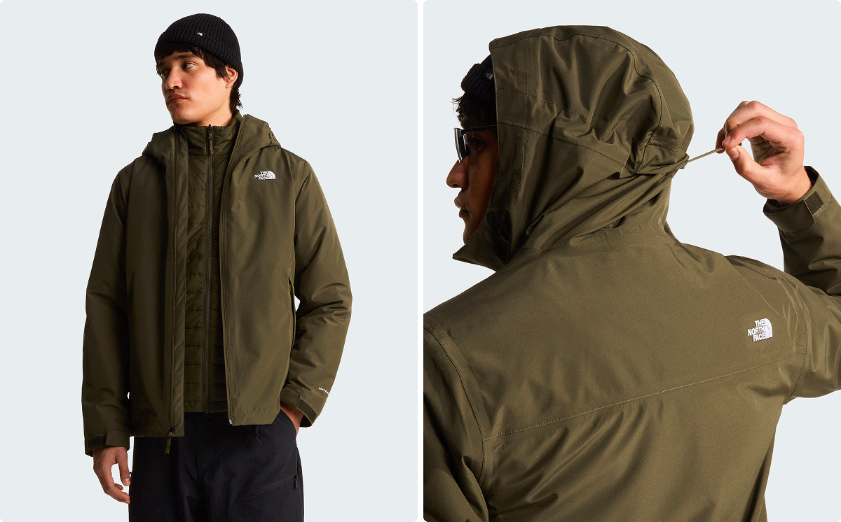 Triclimate jackets