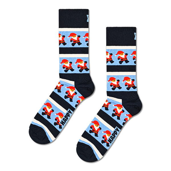 Calzino Santa Stripe