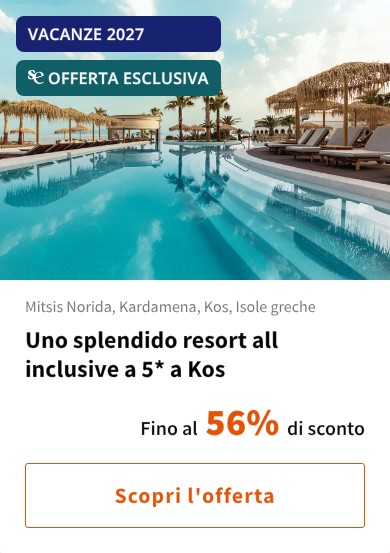 Uno splendido resort all inclusive a 5* a Kos