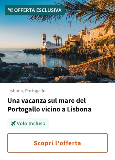 Una vacanza sul mare del Portogallo vicino a Lisbona