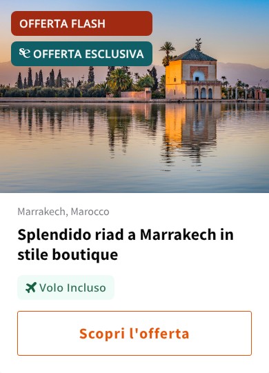 Splendido riad a Marrakech in stile boutique