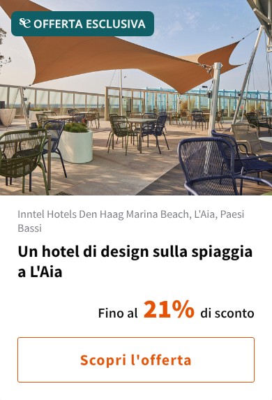 Un hotel di design sulla spiaggia a L'Aia