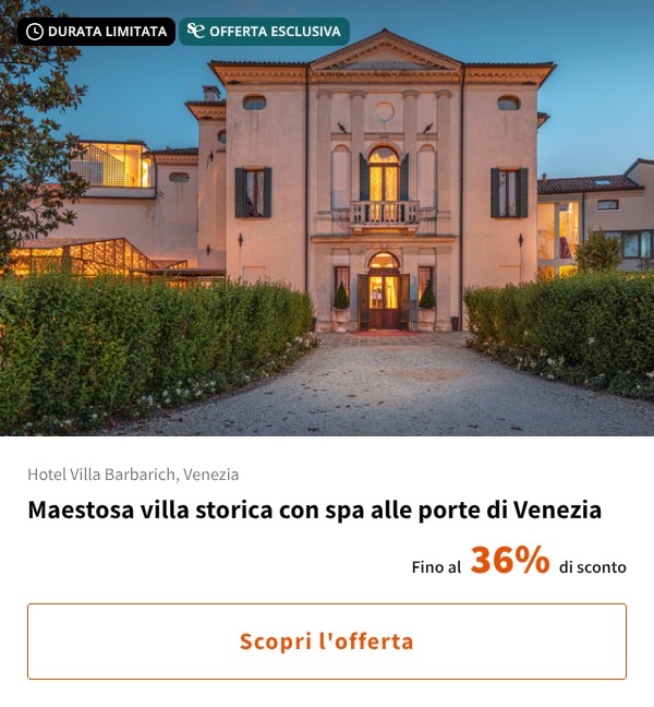 Maestosa villa storica con spa alle porte di Venezia