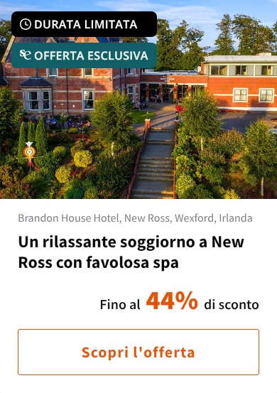 Un rilassante soggiorno a New Ross con favolosa spa