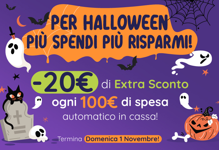 HALLOWEEN: PIU' SPENDI E PIU' RISPARMI