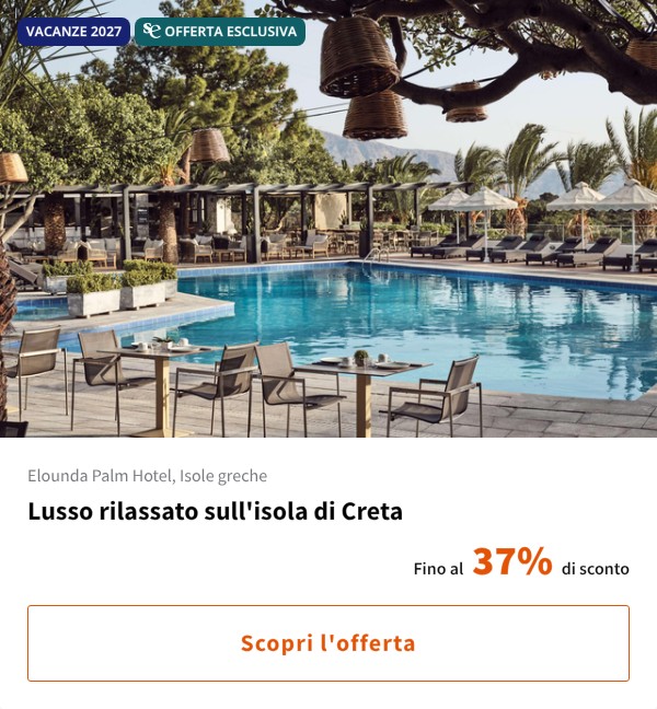 Lusso rilassato sull'isola di Creta