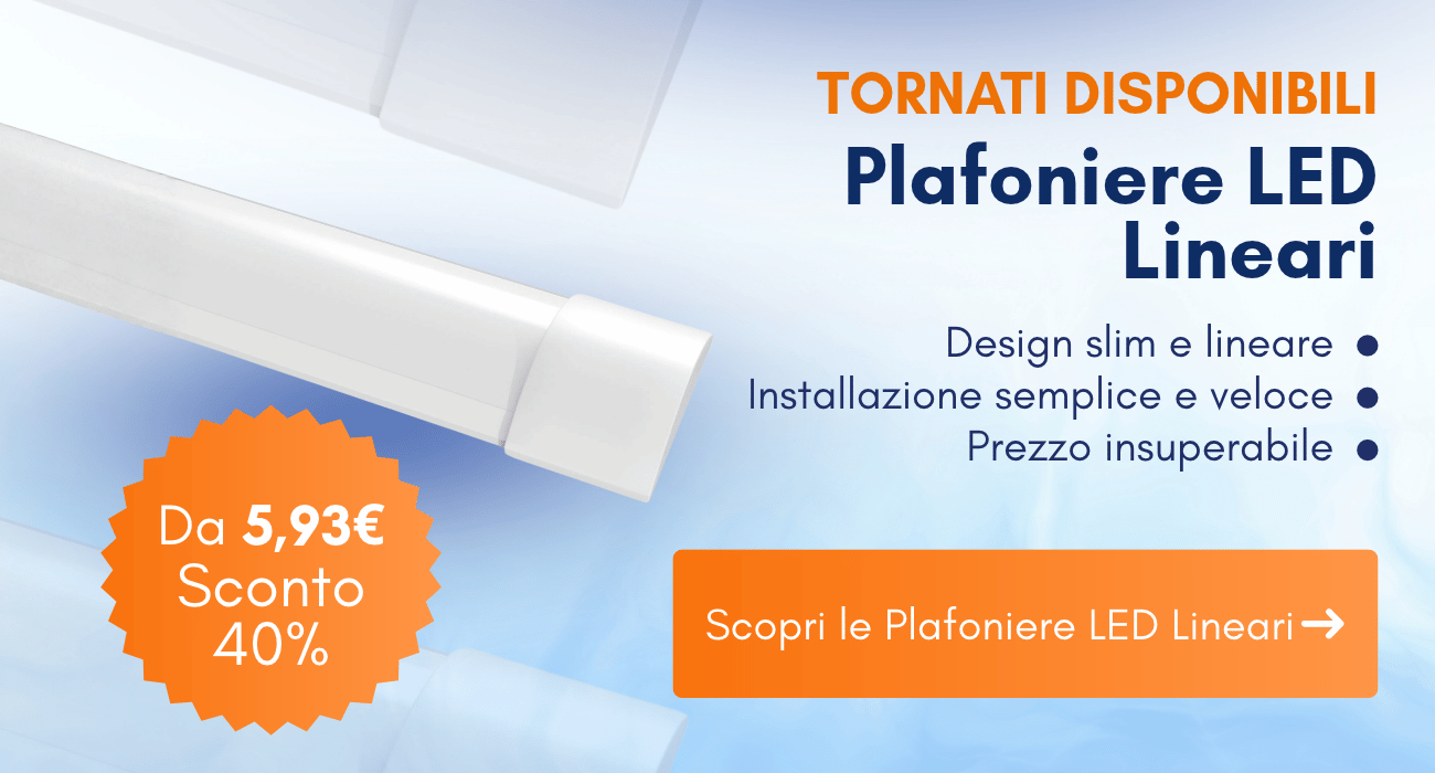 Plafoniere LED lineari