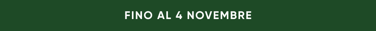 Fino al 4 novembre