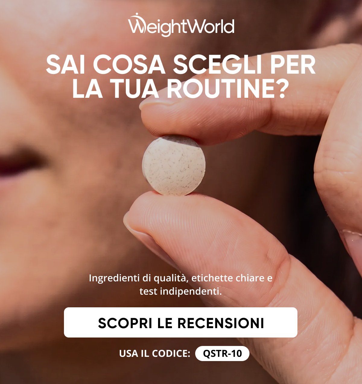 Sai cosa scegli per la tua routine? Ingredienti di qualità, etichette chiare e test indipendenti. Scopri le recensioni. Usa il codice: qstr-10