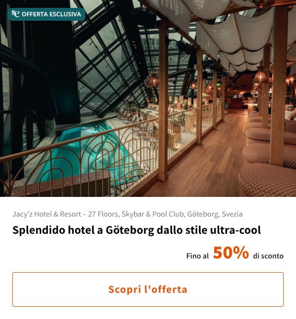 Splendido hotel a Göteborg dallo stile ultra-cool