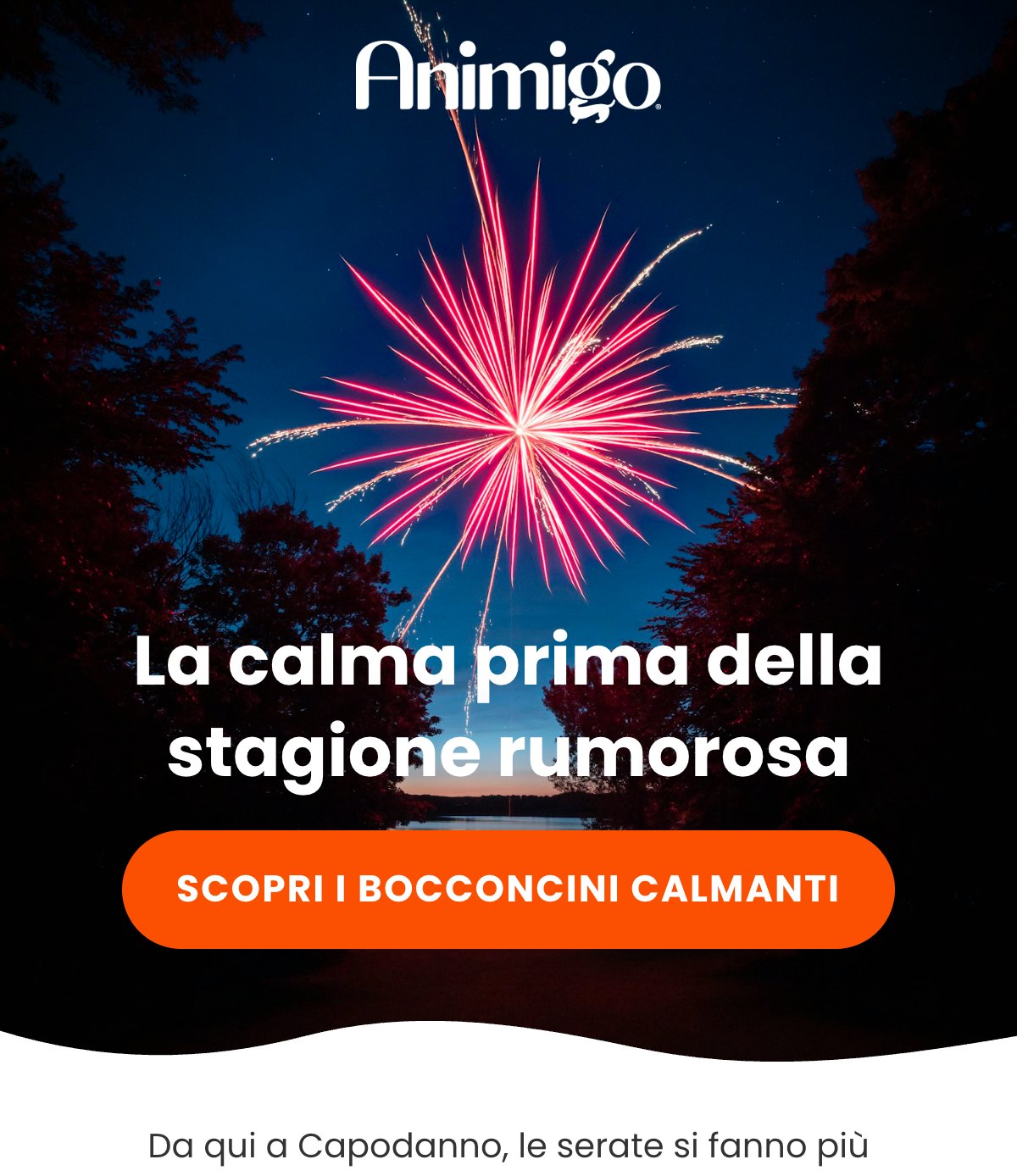 La calma prima della stagione rumorosa · SCOPRI I BOCCONCINI CALMANTI