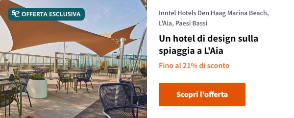 Un hotel di design sulla spiaggia a L'Aia