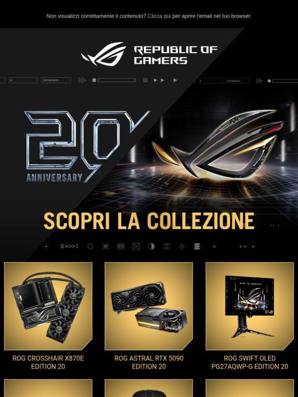 🎮 Celebra 20 anni ROG