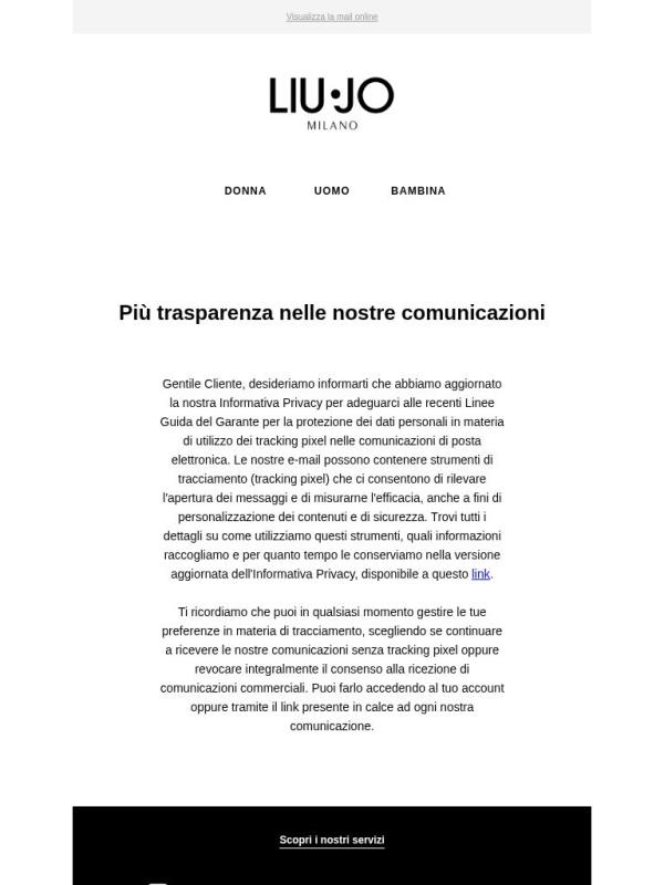 Novità sulle nostre comunicazioni