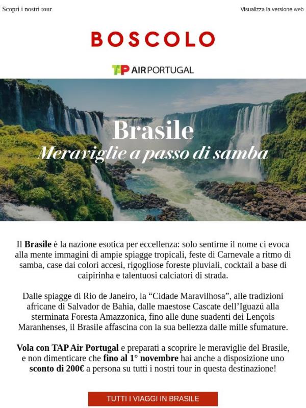 Le bellezze del Brasile: meraviglie a passo di samba