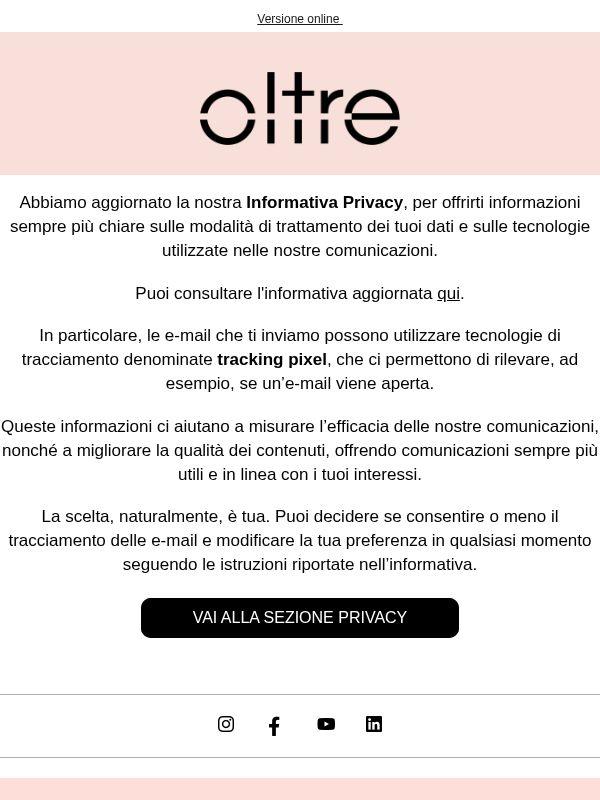 Tutte le novità sulla tua Privacy